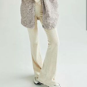Free people velvet pull on pants